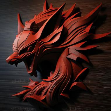 3D model Pokemon 13 The Lord of Illusions Zoroark anime (STL)